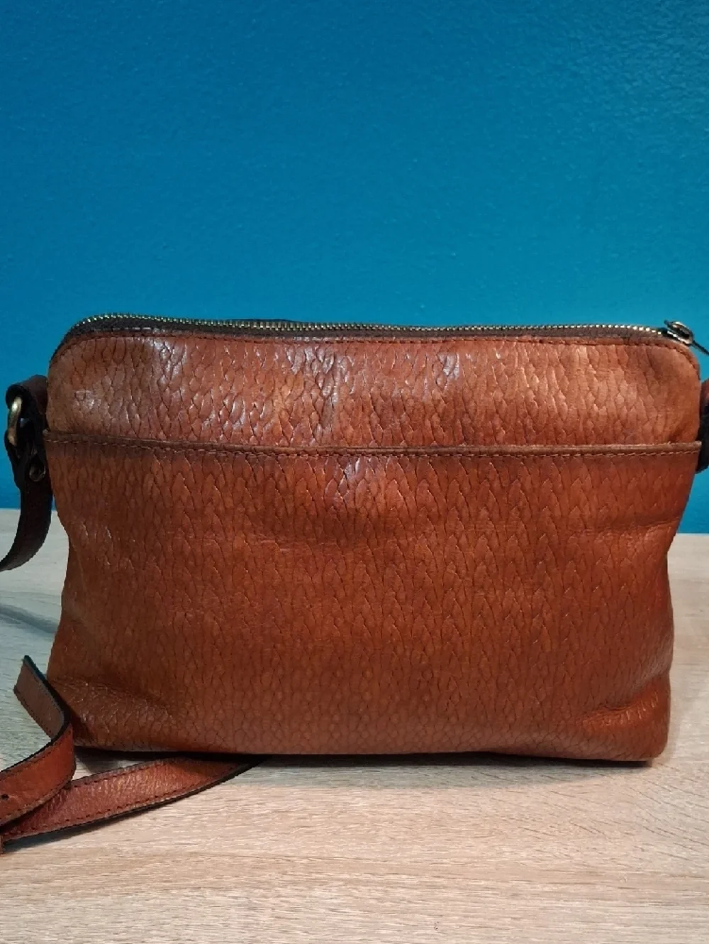 Patricia Nash Avellino Woven Leather Crossbody Bag - Picture 4 of 15